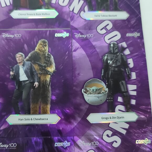 Kakawow Cosmos Disney 100 All Star Complete Star Wars Companion Puzzle 9 Cards - Picture 5 of 10